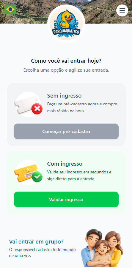 Mockup de celular mostrando Agilliza